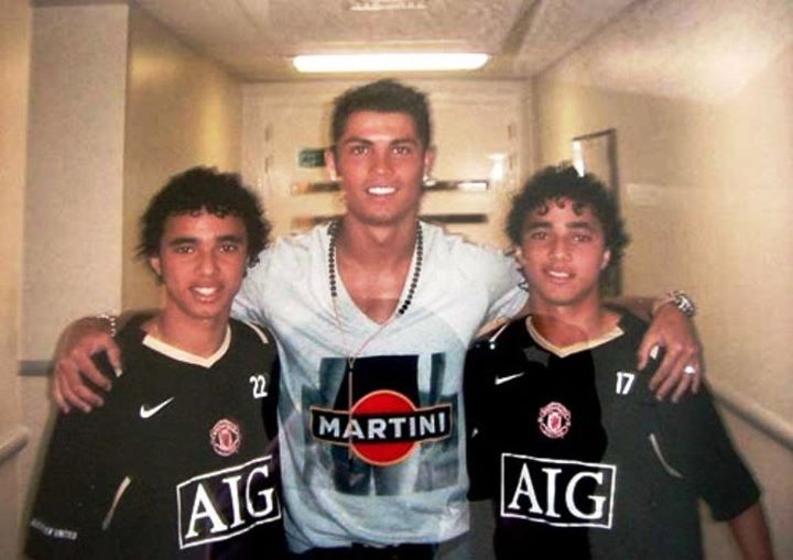 کریس رونالدو و دوقلوهای داسیلوا (سال 2006 در تیم منچستر یونایتد) - Cris Ronaldo, Da sliva Twins