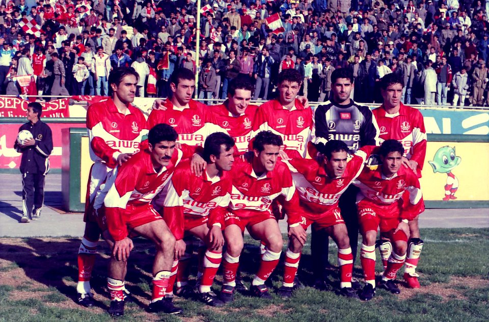 پرپسپولیس دهه 70 (رهبری فرد، فنایی، هلالی، بزیک، انصاریان، پیروانی، برزگر، هادی مهدوی کیا، کریمی، استیلی و رافت)
