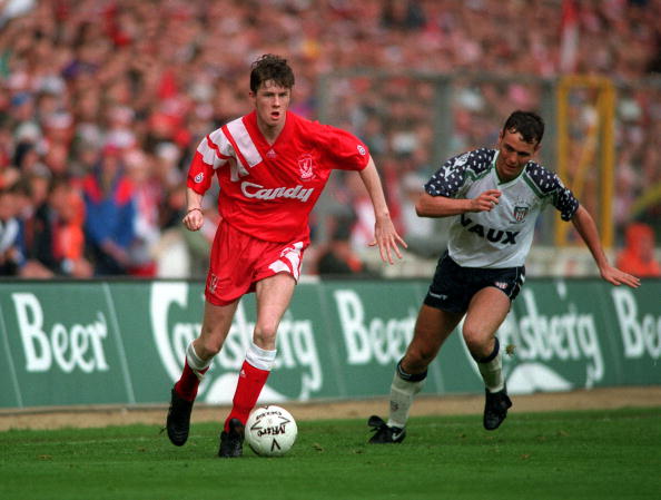 استیو مک منمن ستاره تیم لیورپول سال 1992 - Steve McManaman