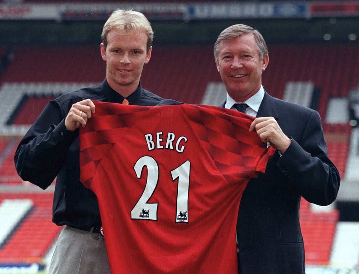August 1997 Sir Alex Ferguson & Henning Berg