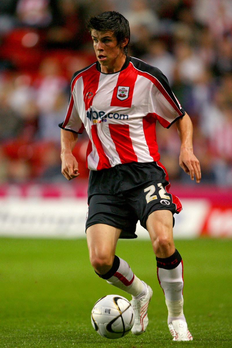 گرت بیل 17 ساله (سال 2006 در تیم ساوتهمپتون) - Gareth Bale