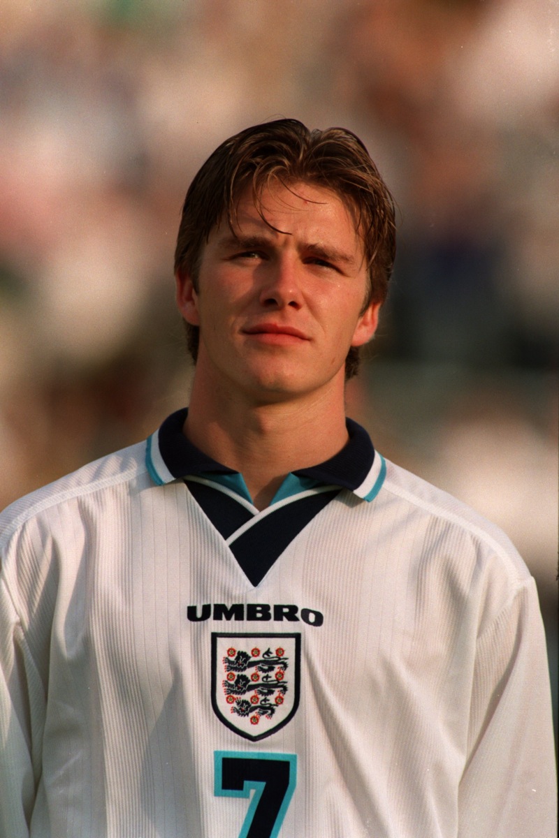 Before his full England debut, against Moldova in September 1996