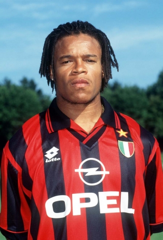 ادگار داویدز 23 ساله (سال 1996 در تیم آث میلان) - Edgar Davids