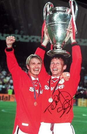 David Beckham & Teddy Sheringham