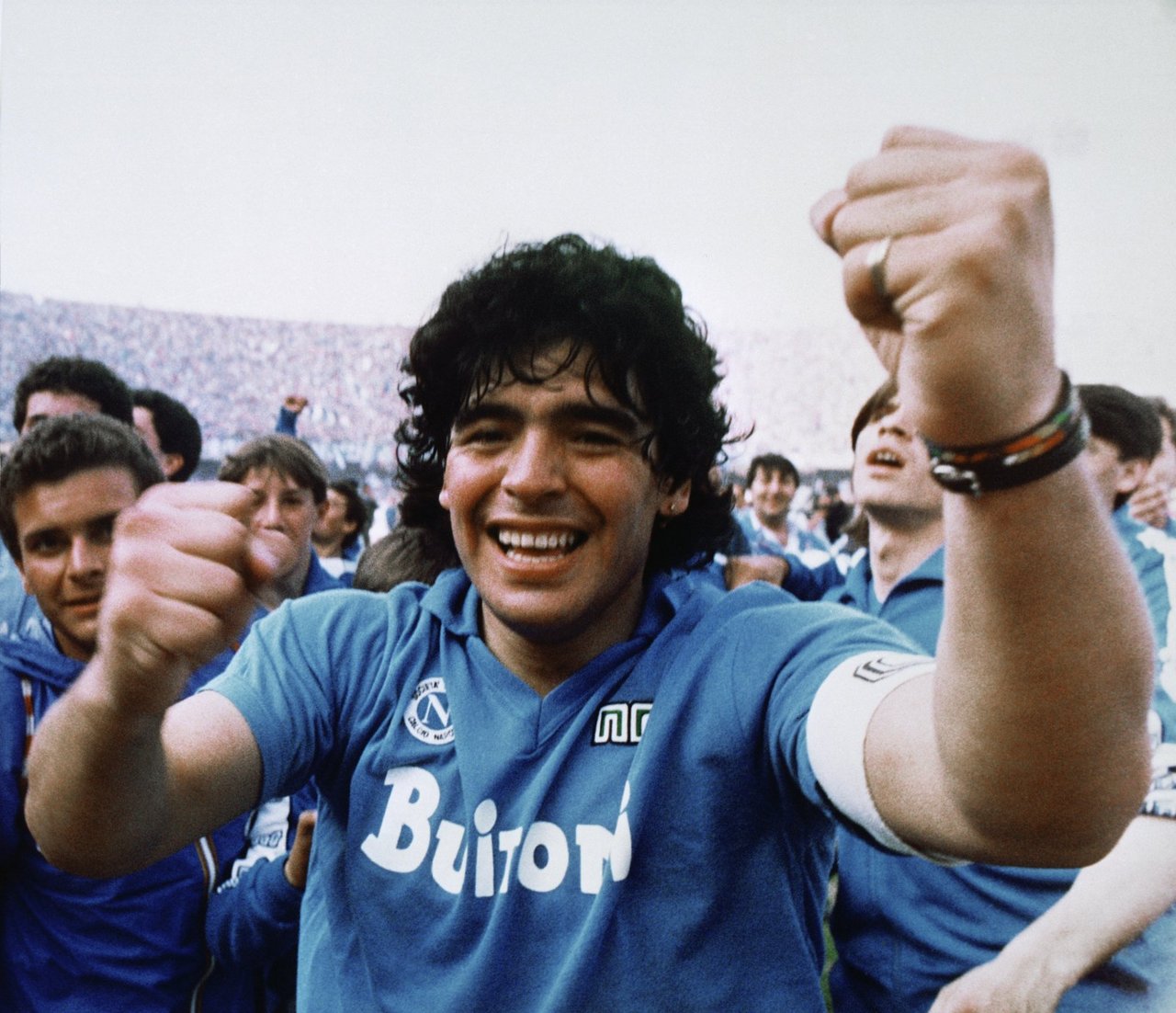 مارادونا پس از قهرمانی در سری آ - Diego Maradona, Champion d’Italia 1986-87