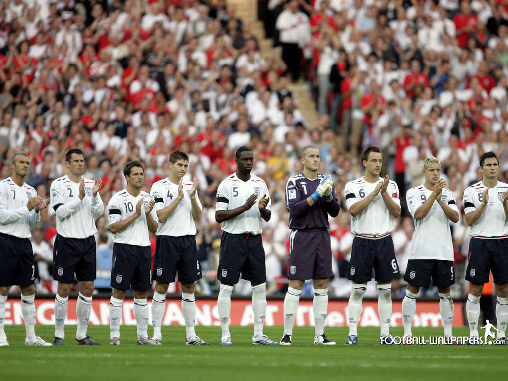England’s soccer players