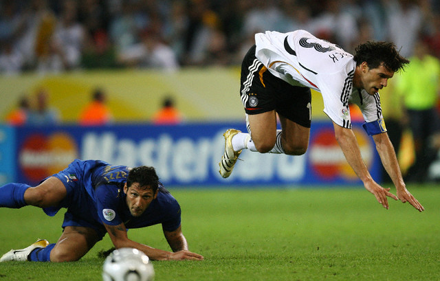 Italien Marco MATERAZZI & Michael BALLACK 2006
