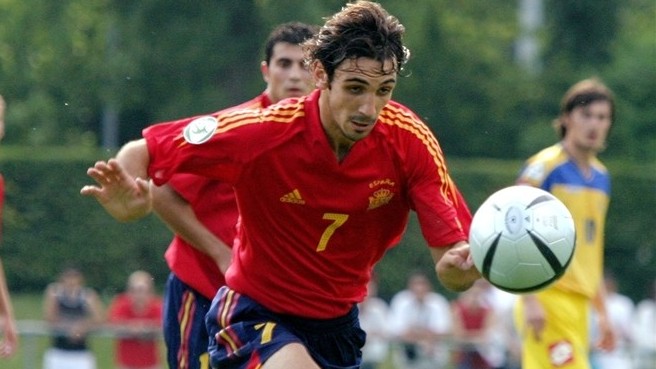 خوانفران 19 ساله (سال 2004 در تیم زیر 19 ساله های اسپانیا) - Juanfran