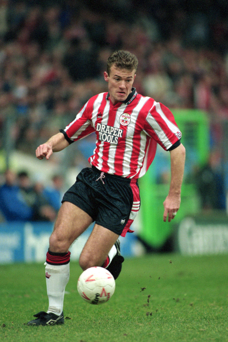 آلن شیرر 22 ساله (سال 1992 در تیم ساوتهمپتون) - Alan Shearer