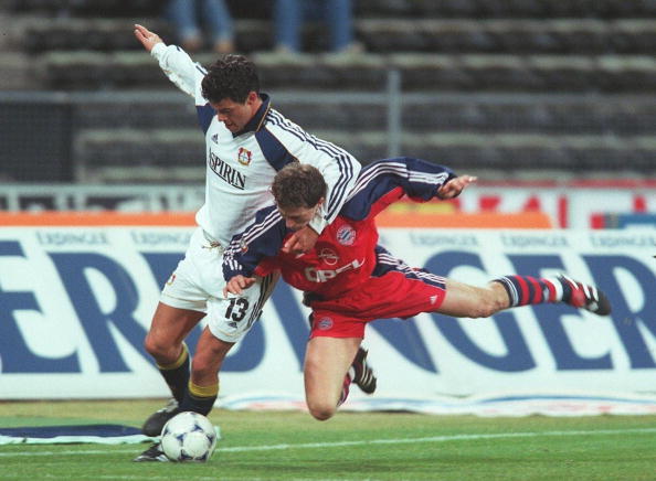 Michael BALLACK (LEVERKUSEN), Mehmet SCHOLL (BAYERN) 2000