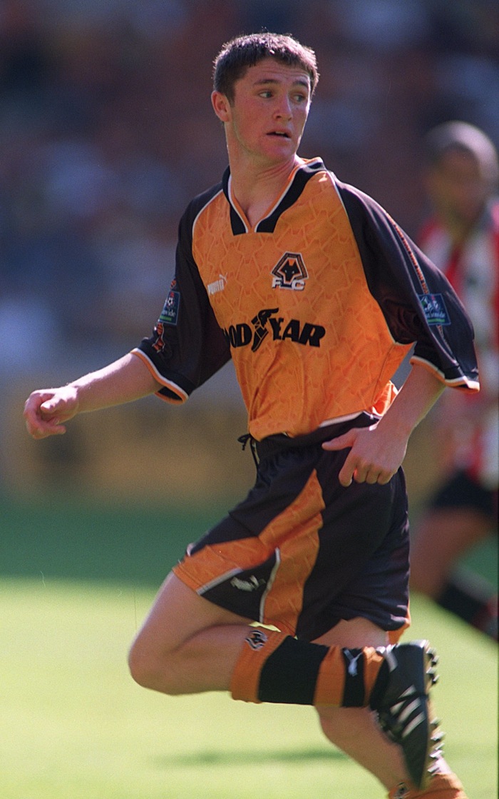 رابی کین 17 ساله (سال 1997 در تیم ولورهمپتون واندرز) - Robbie Keane