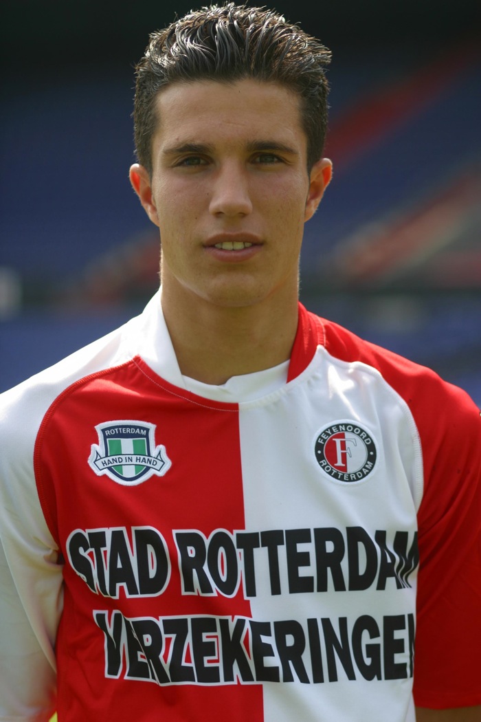 رابین فن پرسی 20 ساله (سال 2003 در تیم فاینورد روتردام) - Robin van Persie