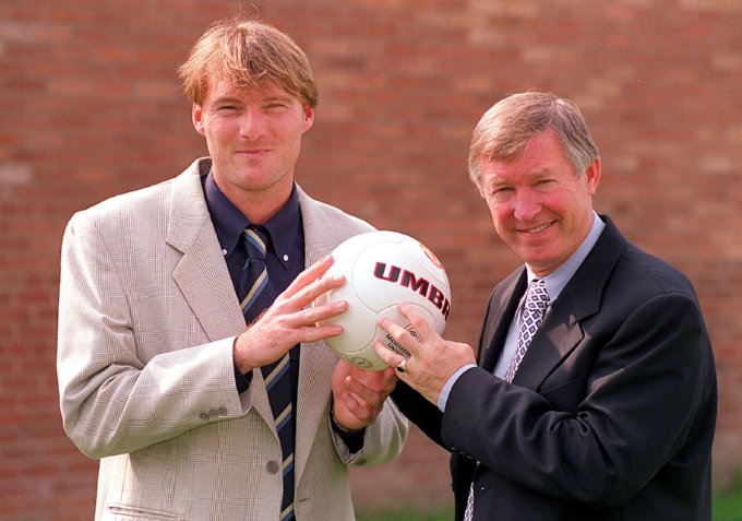 Sir Alex Ferguson & Massimo Taibi turns up at Old Trafford, September 1999