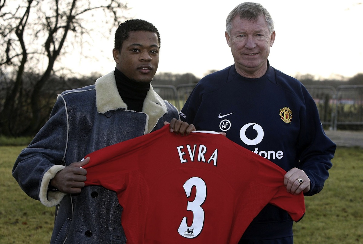 Sir Alex Ferguson & Patrice Evra - January 2006