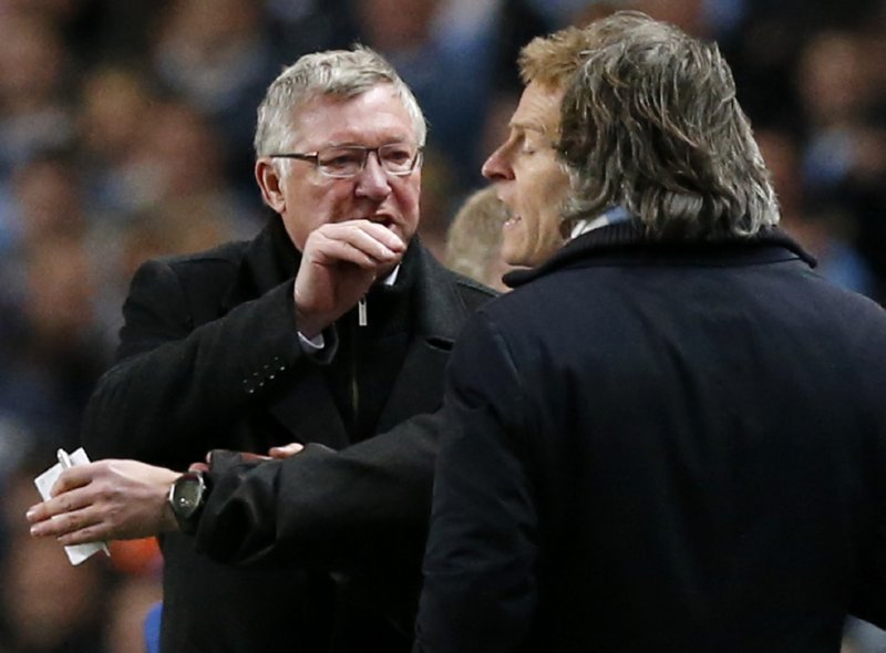 Sir Alex Ferguson & Roberto Mancini