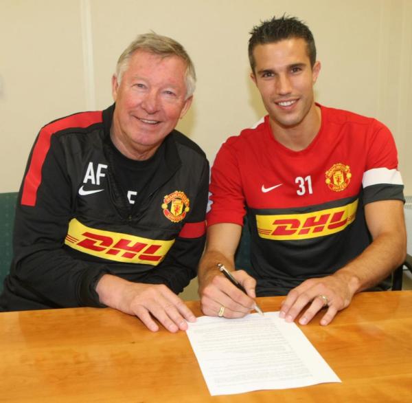 Sir Alex Ferguson & RVP 2012