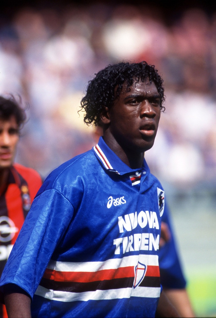 کلرنس سیدورف 20 ساله (سال 1996 در تیم سمپدوریا) - Clarence Seedorf