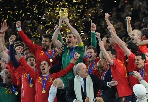 جام جهانی 2010؛ قهرمانی اسپانیا