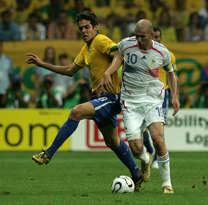 Zinedine Zidane Gives Virtuoso Display v Brazil, 2006