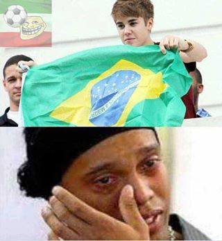 تسلیت به هوادارن برزیل از جمله خودم :(