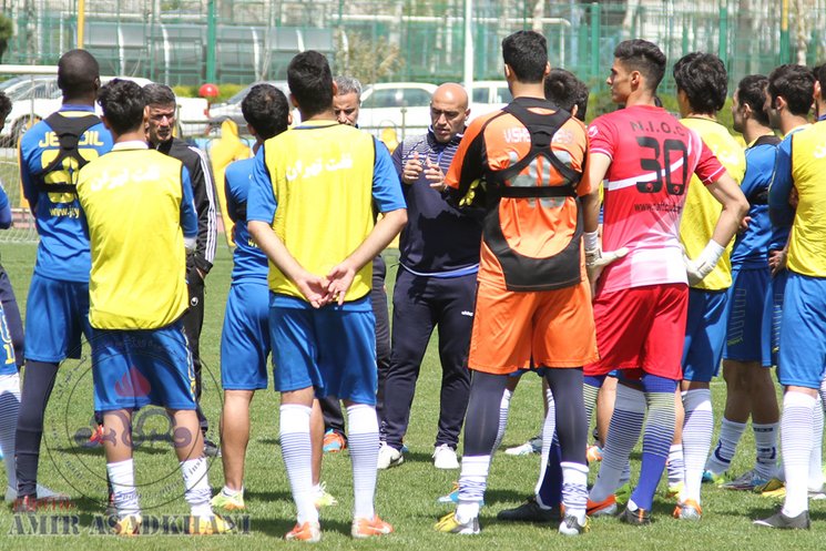 گزارش تصویری از تمرین چهارشنبه 12 فروردین صدر نشین لیگ برتر؛ شاگردان منصوریان آماده بازی برابر هم نام جنوبی خود