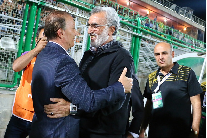 گزارش تصویری بازی تیم های سپاهان و پرسپولیس