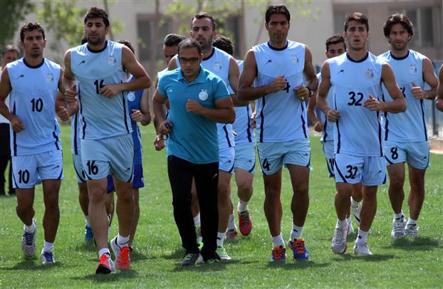 گزارش تصویری ار تمرین تیم استقلال در 29 شهریور