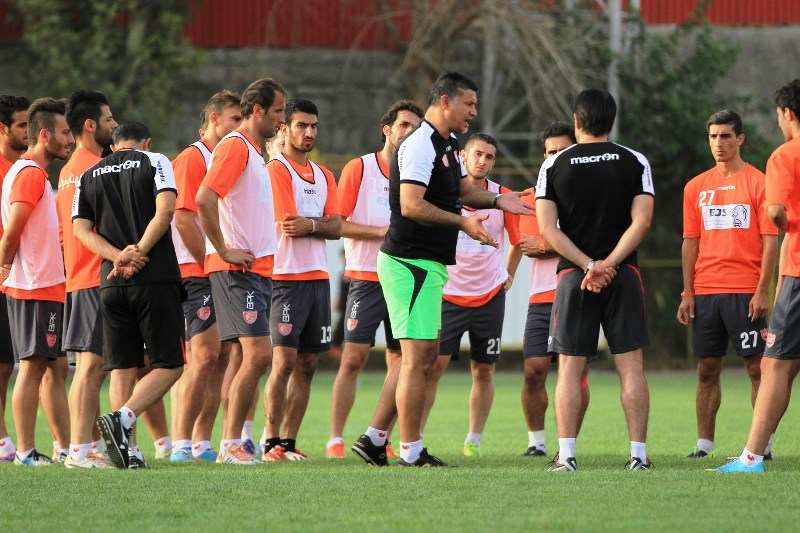 گزارش تصویری از تمرینات پرسپولیس دوشنبه 