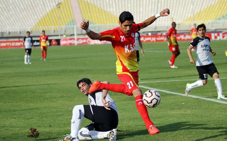 گزارش تصویری از دیدار تیم های فولاد خوزستان و صبای قم