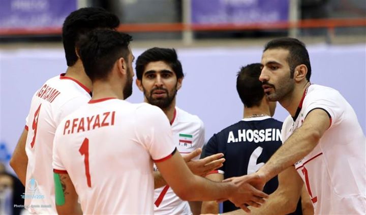 مسابقات قهرمانی والیبال آسیا؛ ایران 3-0 قزاقستان؛ صعود ایران به دور بعد 