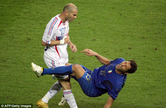 ضربه سر زیدان به ماتراتزی - فینال جام جهانی 2006 - جام جهانی 2006