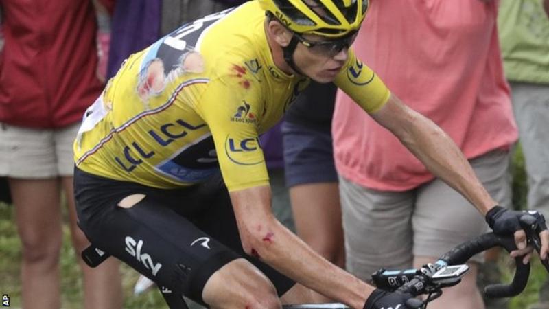 تور دو فرانس 2016؛ نتایج روز نوزدهم؛ کریس فروم تصادف کرد و باردت پیروز شد