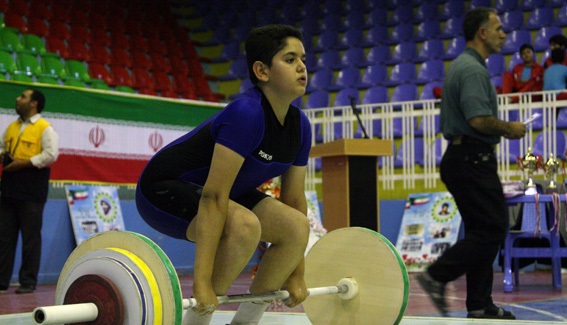 نوجوانان جهان - تیم ملی وزنه برداری نوجوانان ایران