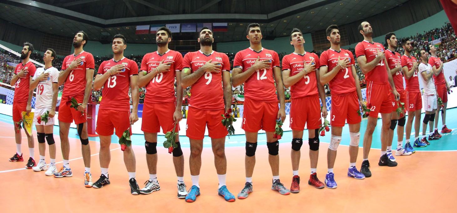 عکس تیمی والیبال - سرو قامتان ایران - والیبال انتخابی جهان 