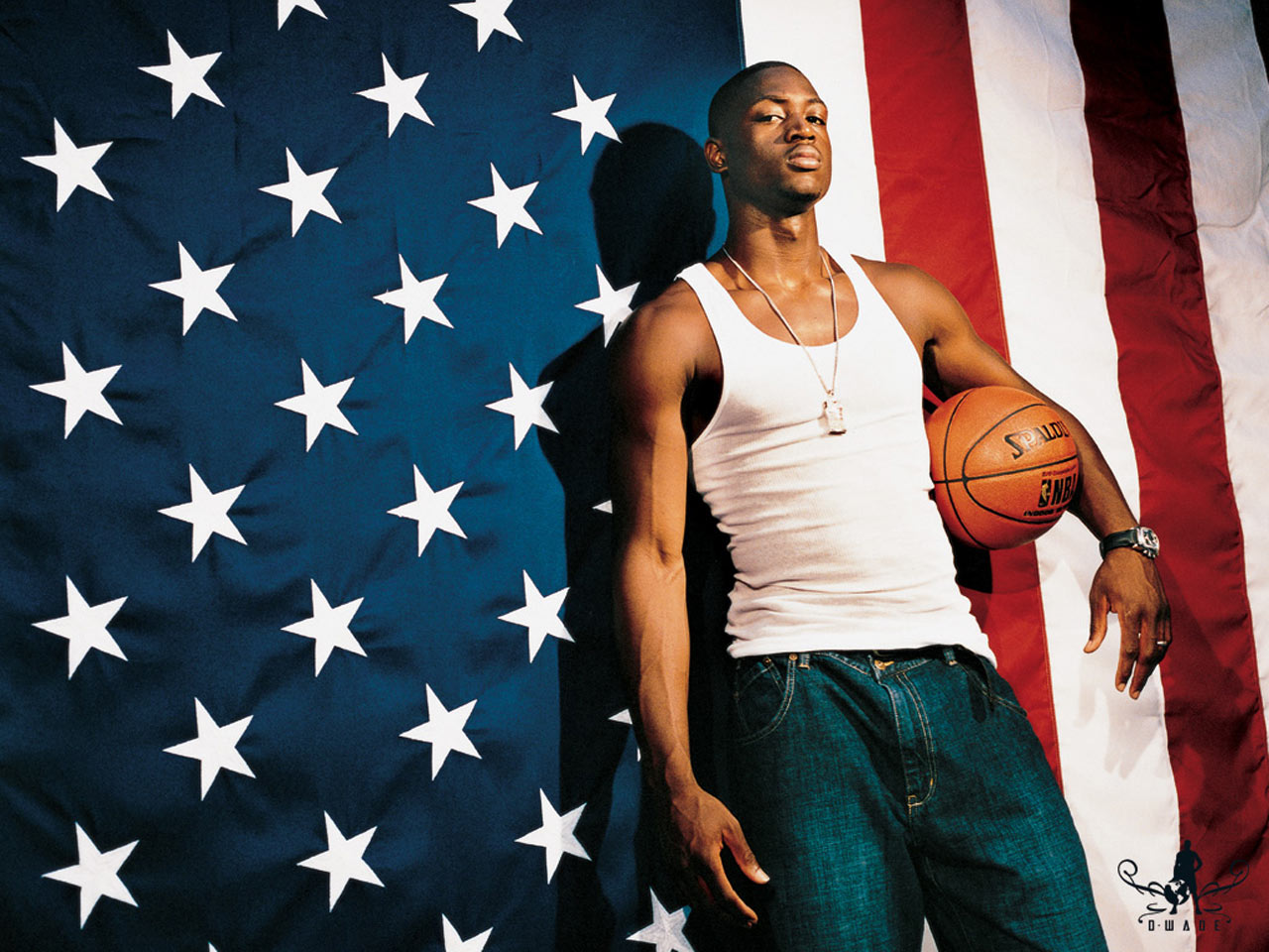Wade USA flag Wallpaper