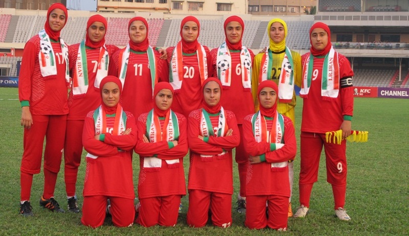 صعود تیم ملی فوتبال دختران نوجوان به فینال قهرمانی آسیا