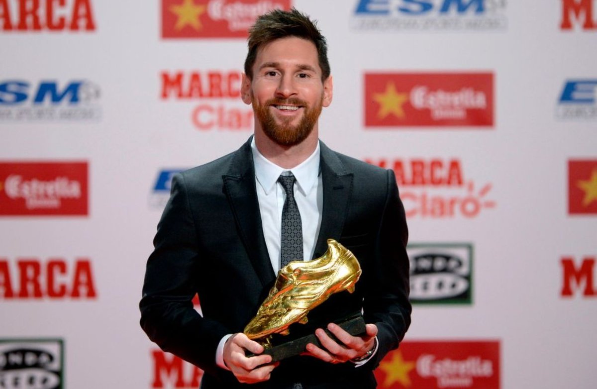 Lionel Messi - Gloden Shoes - FC Barcelona - بارسلونا - کفش طلا