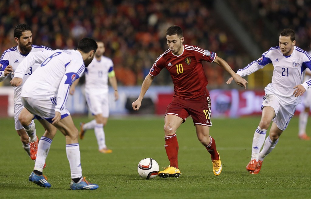 Eden Hazard -Belgium - Cyprus