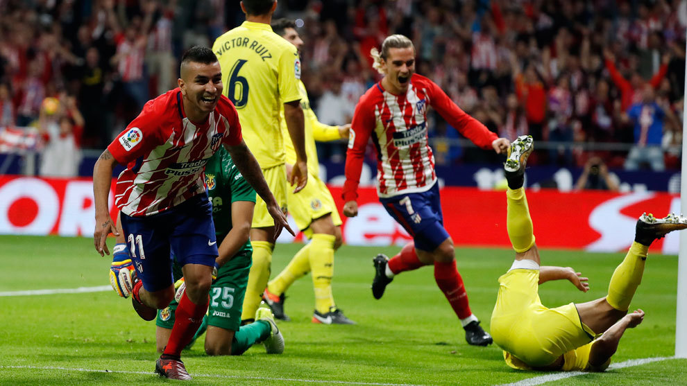 Angel Correa - Atletico Madrid - La Liga - Villareal - لالیگا - اتلتیکو مادرید