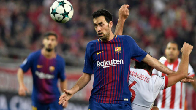 Sergio Busquets - لیگ قهرمانان اروپا - بارسلونا - FC barcelona