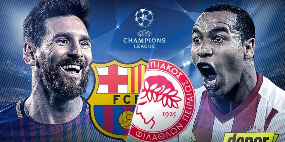 Olympiacos - FC Barcelona - Uefa Champions League - لیگ قهرمانان اروپا