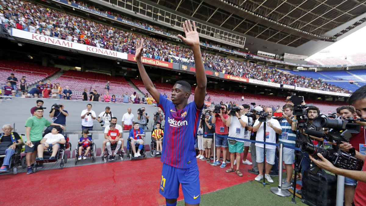 ousmane Dembele - بارسلونا - لالیگا - FC barcelona