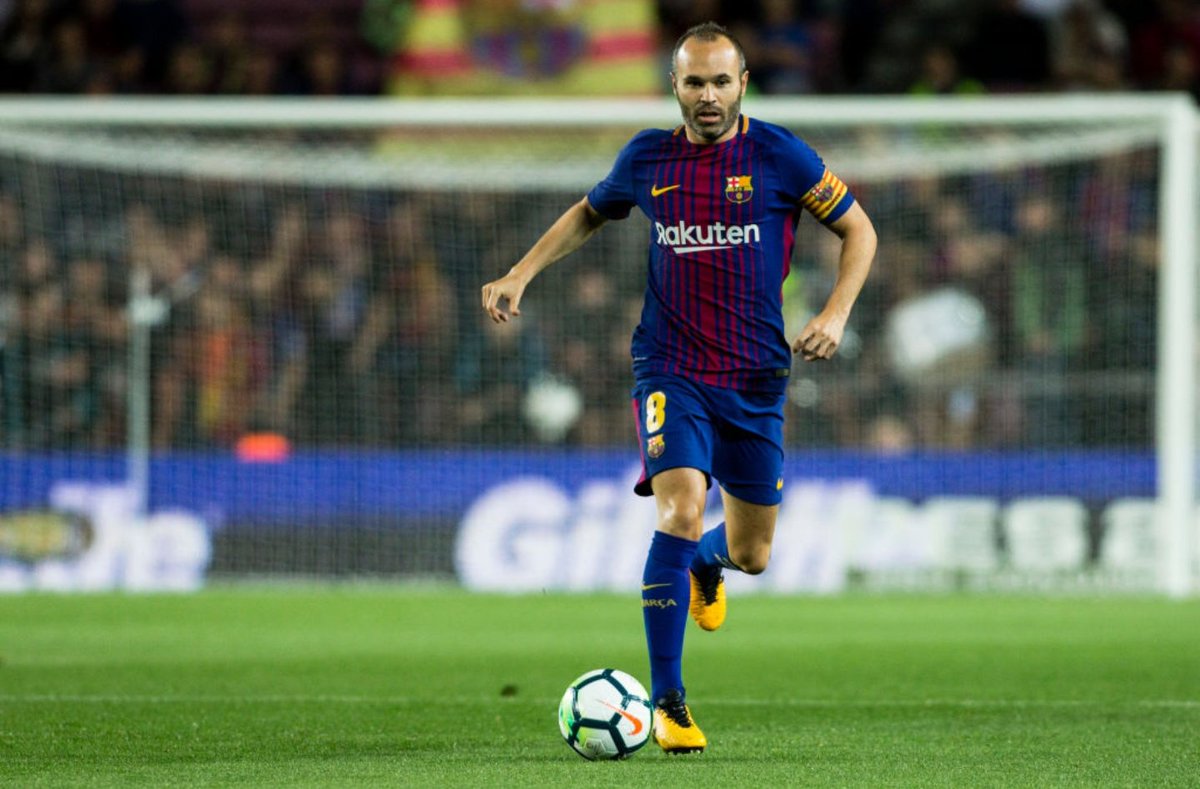 بارسلونا - لالیگا -  FC Barcelona - Andres Iniesta