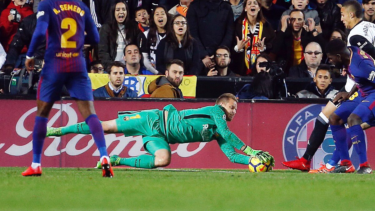 Valencia - La Liga - والنسیا - لالیگا - بارسلونا - FC Barcelona - Marc Andre Terstegen