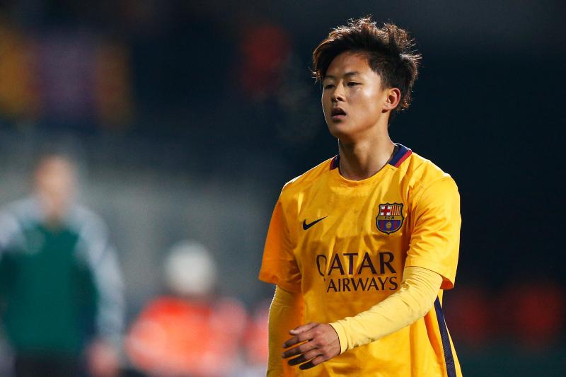 Lee Seung woo - FC Barcelona - Barca B - لالیگا 