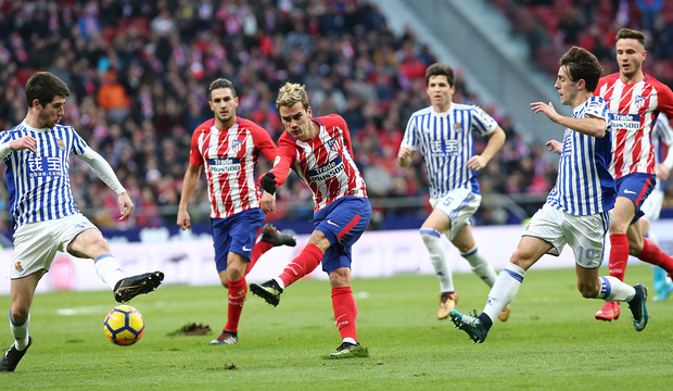 Real Sociedad - Atletico Madrid - لالیگا - اتلتیکو مادرید - رئال سوسیداد - Antoan Griezmann