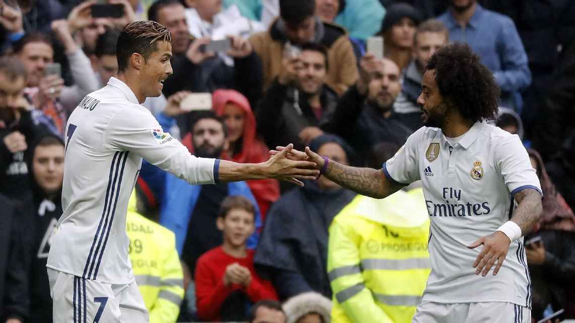 لالیگا - رئال مادرید - Cristiano Ronaldo - Marcelo