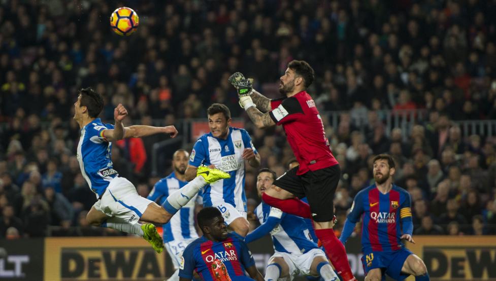 Leganes - FC barcelona - La Liga - بارسلونا - لالیگا - لگانس