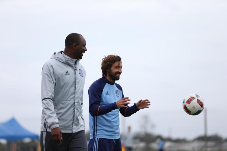 Andrea Pirlo - Patrick Vieira - Newyork City - نیویورک سیتی