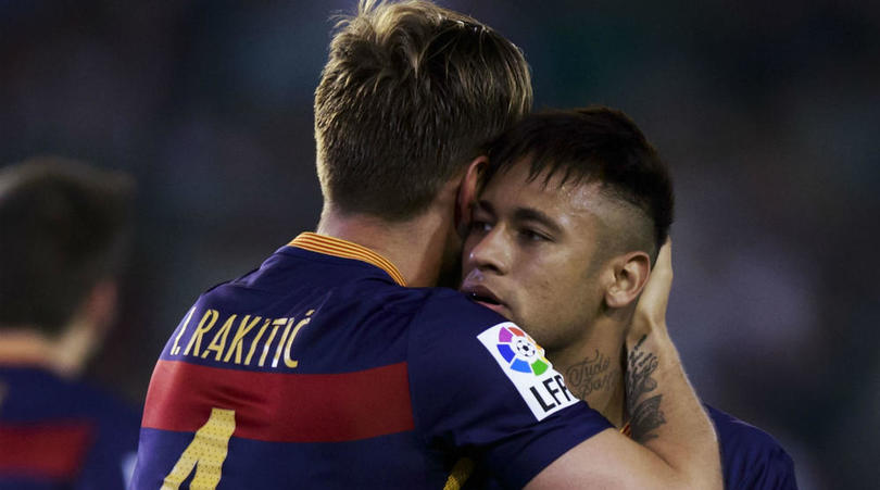 Ivan Rakitic - FC Barcelona - بارسلونا - لالیگا - Neymar